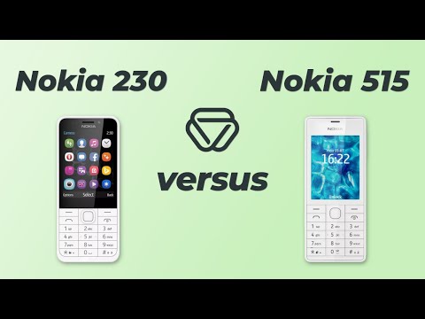 Nokia 230 vs Nokia 515 - Vergleich der wichtigsten Unterschiede auf deutsch