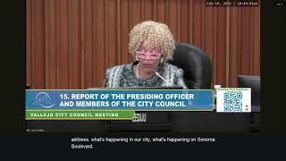 Regular City Council Meeting - 02-10-2025 - City of Vallejo