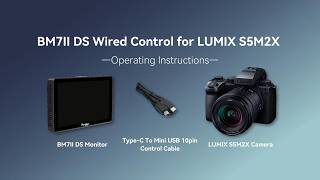 Portkeys BM7II DS Wired Control For Lumix S5M2X