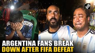 Argentina fans break down after Spain clinches 1-0 victory in FIFA World Cup 2026 final