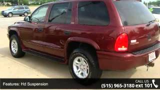 2002 Dodge Durango SLT 4WD - In and Out Auto - Ankeny, IA...
