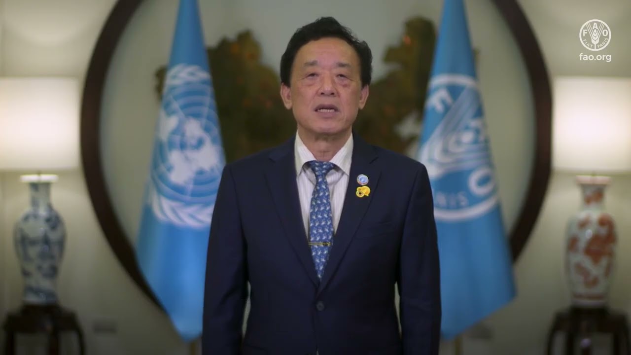 Video Message By Dr QU Dongyu, FAO Director-General - 16th Session of the IRENA General Assembly