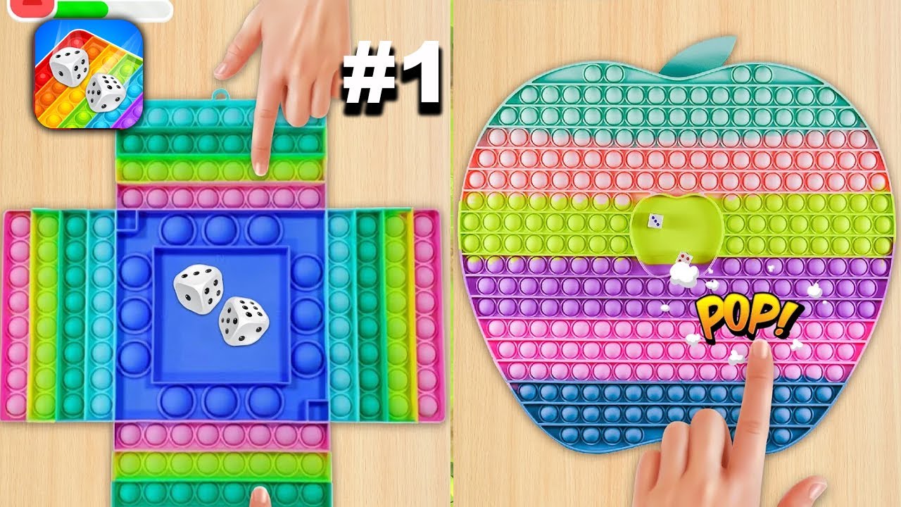 Pop It Chess - Pop It Dice 3D  - Hyper Hybrid Casual - Gameplay Walkthrough (iOS & Android)