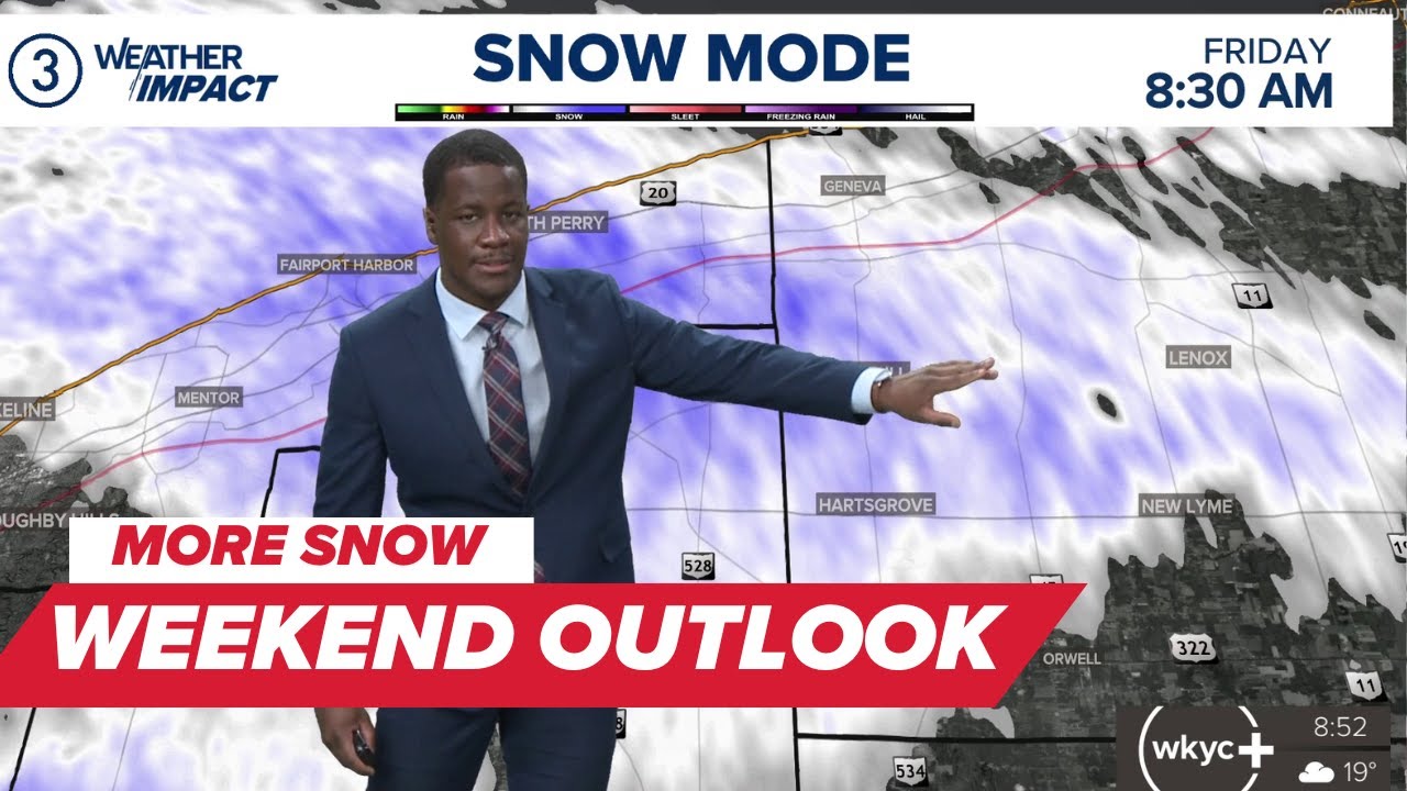 How much snow to expect through the weekend | WEATHER IMPACT ALERT ...
