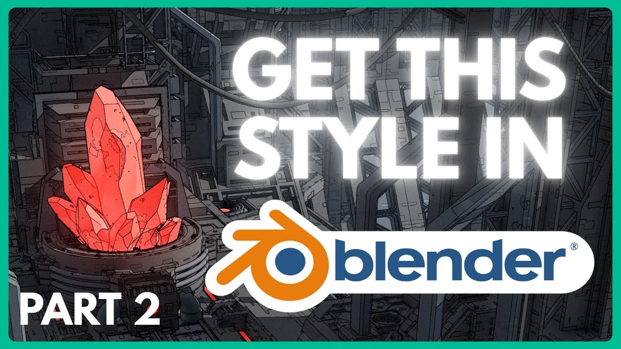 BLENDER TUTORIAL - How to get the BakaArts style in Blender - Part 2