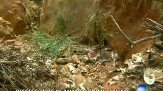 Crateras e entulho tomam conta de ruas em Santa Luzia screenshot 1