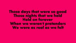 Help Me Remember-Rascal Flatts Lyrics