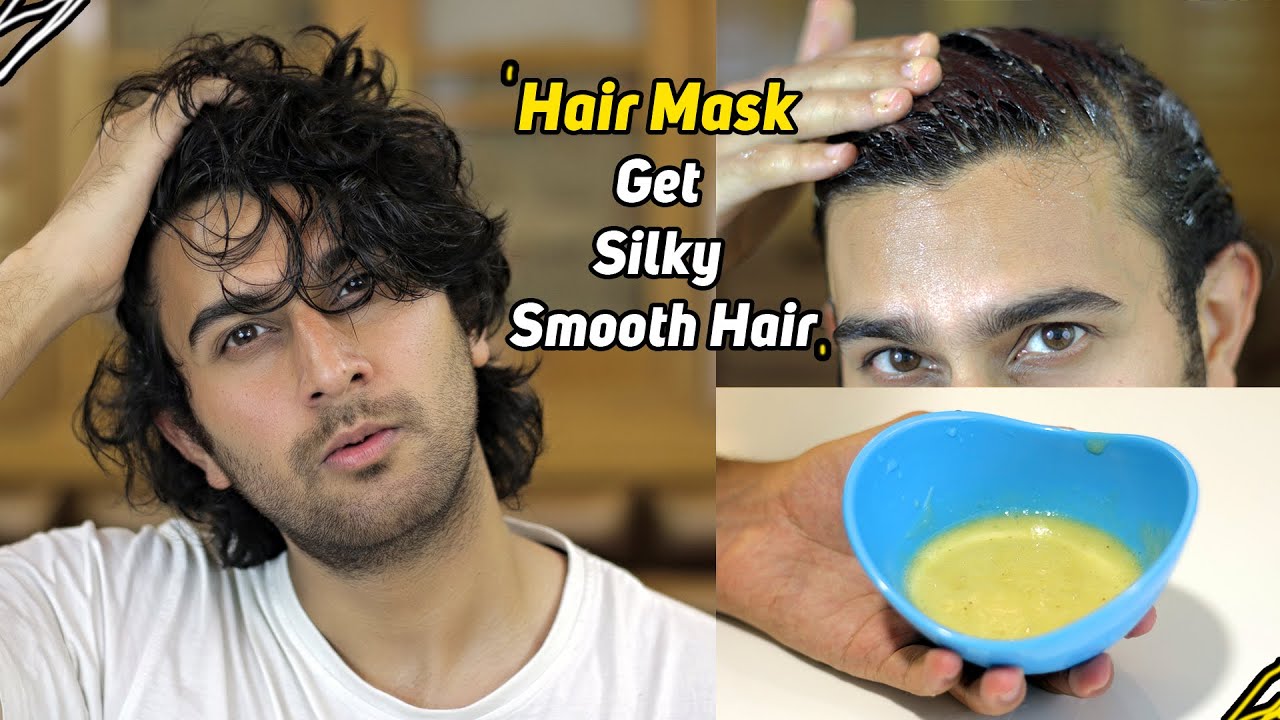 DIY Hair Mask for Silky Smooth Hair | Frizzy Hair & Damaged Hair | Haircare Routine