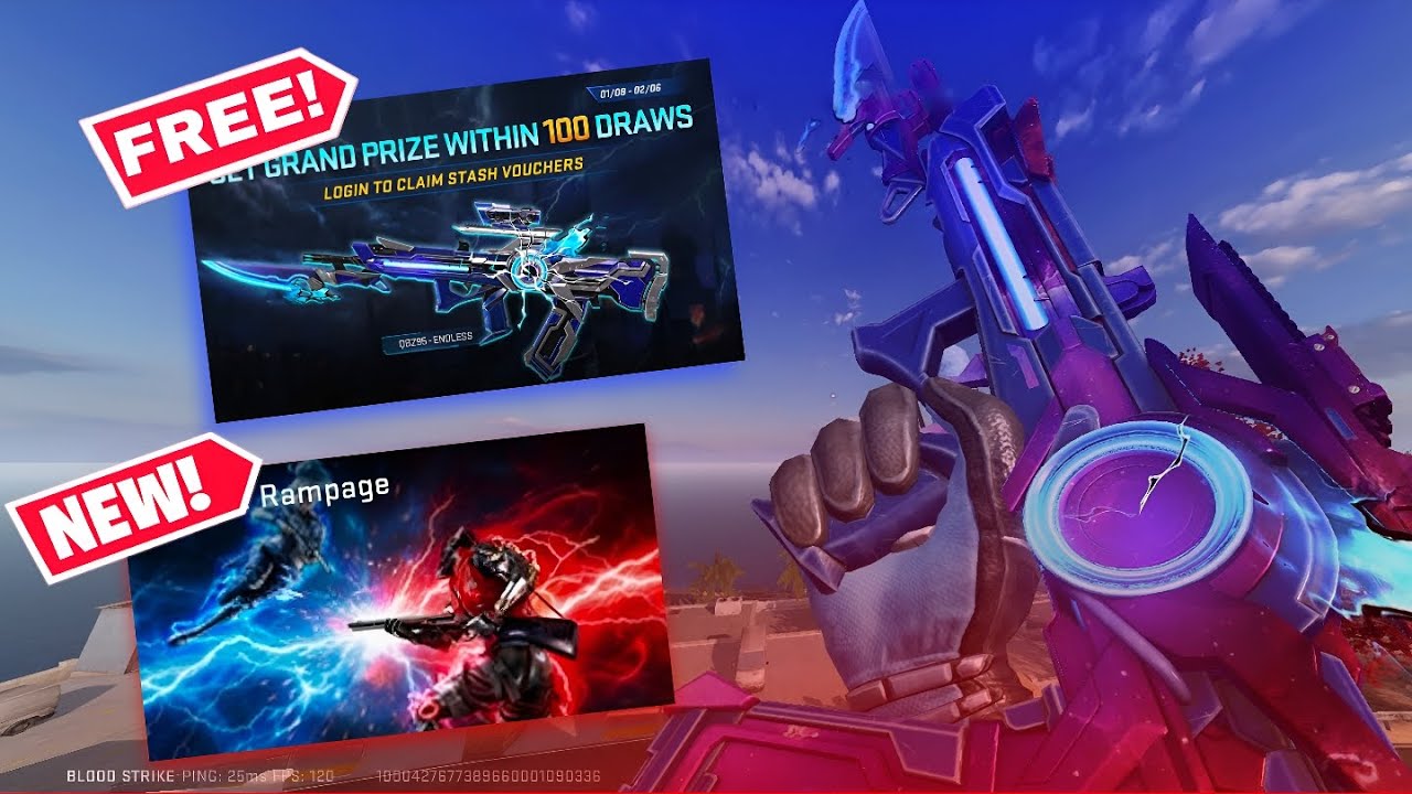 NEW BLOODSTRIKE UPDATE IS FULL OF FREE REWARDS AND A NEW GAME MODE *INSANE*