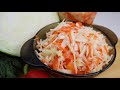 Маринованная капуста быстрого приготовления - Вкусный салат на каждый день!