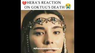 hera's reaction on goktug death 😔 kurulus shorts