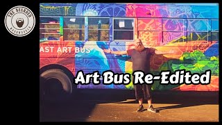 Re-Edited Art bus for OCCA (Orgon Coast Council for the Arts)
