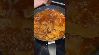 How Simple Is This? One Pot Lasagna