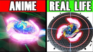I tried the COOLEST beyblade special moves IN REAL LIFE screenshot 5