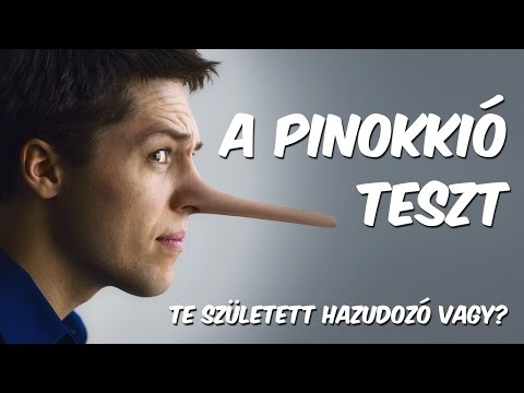 Videó: Hogyan Készítsem Pinokkiót