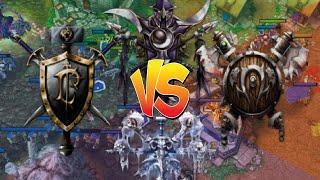 【小黄】Human vs Orc vs Undead vs Night Elf #4 ( 12500 Gold & Warpten) Classic