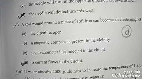 Answer key of Physics (Science paper-1)|| ICSE|| Class 10|| Semester 2|| @channelstar