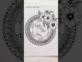 New Year Mandala Art 🎉✨🎁 #mandala #art #tutorial #newyear2025 #newyearart #newyear #new #trending