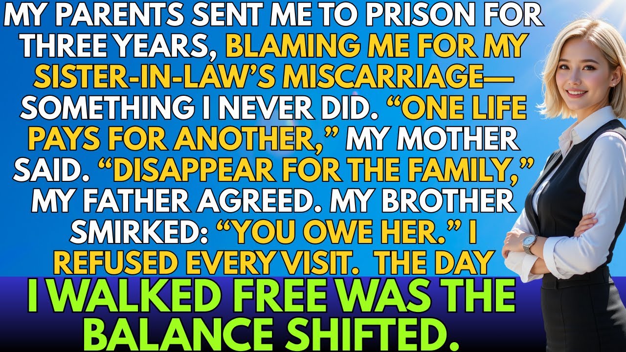 My parents sent me to prison over a lie  The day I walked free, the balance shifted… Tonight!!!
