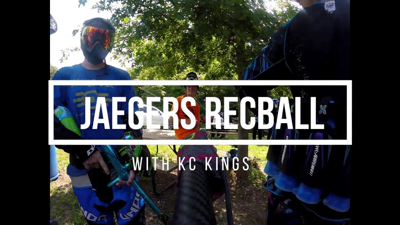 Jaegers Recball with Kc Kings Paintball YouTube