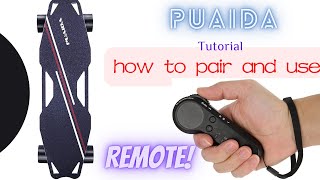 how to pair and use an electric skateboard remote the cheapest remote for eboards