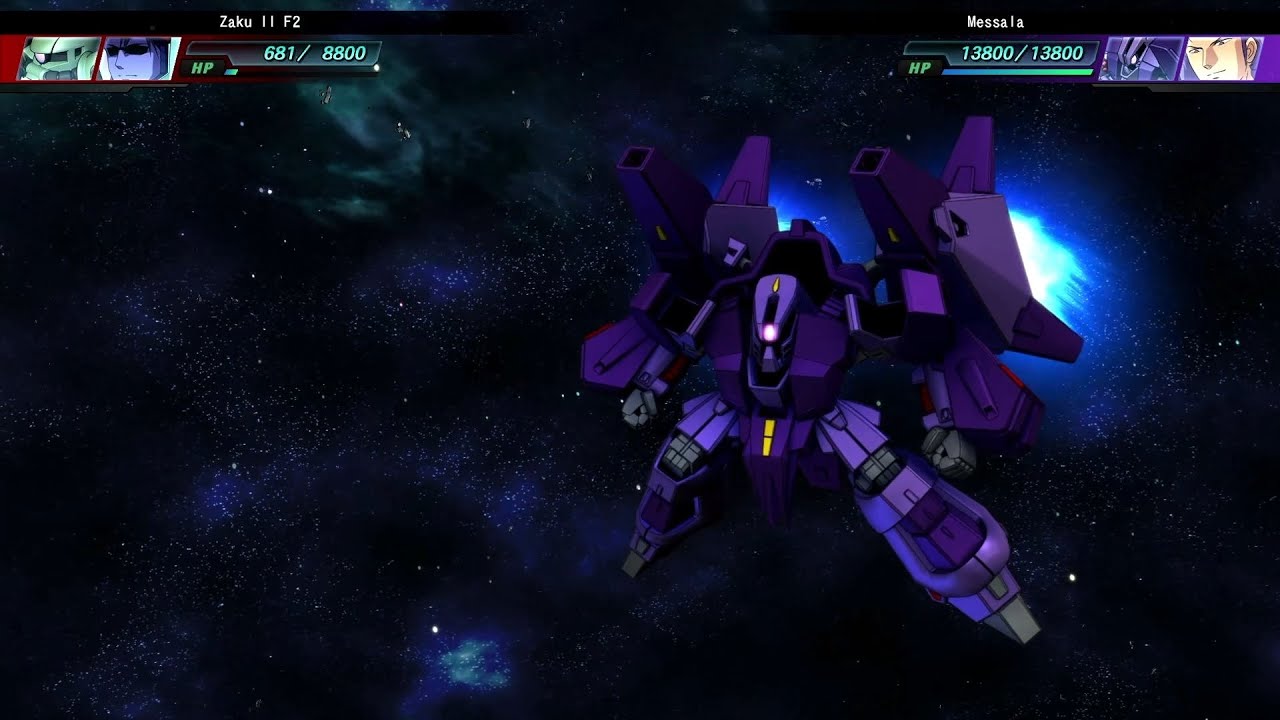 SD Gundam G Gen Genesis - PMX-000 Messala (Paptimus Scirocco) (Mobile Suit Zeta Gundam)