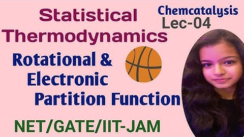 Statistical Thermodynamics 04 | Rotational & Electronic Partition Function