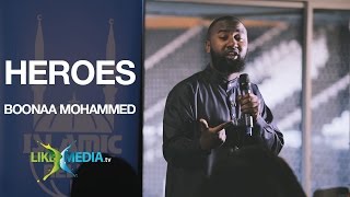 Boonaa Mohammed - Heroes (Live) - Spoken Word Poetry | likeMEDIA.tv