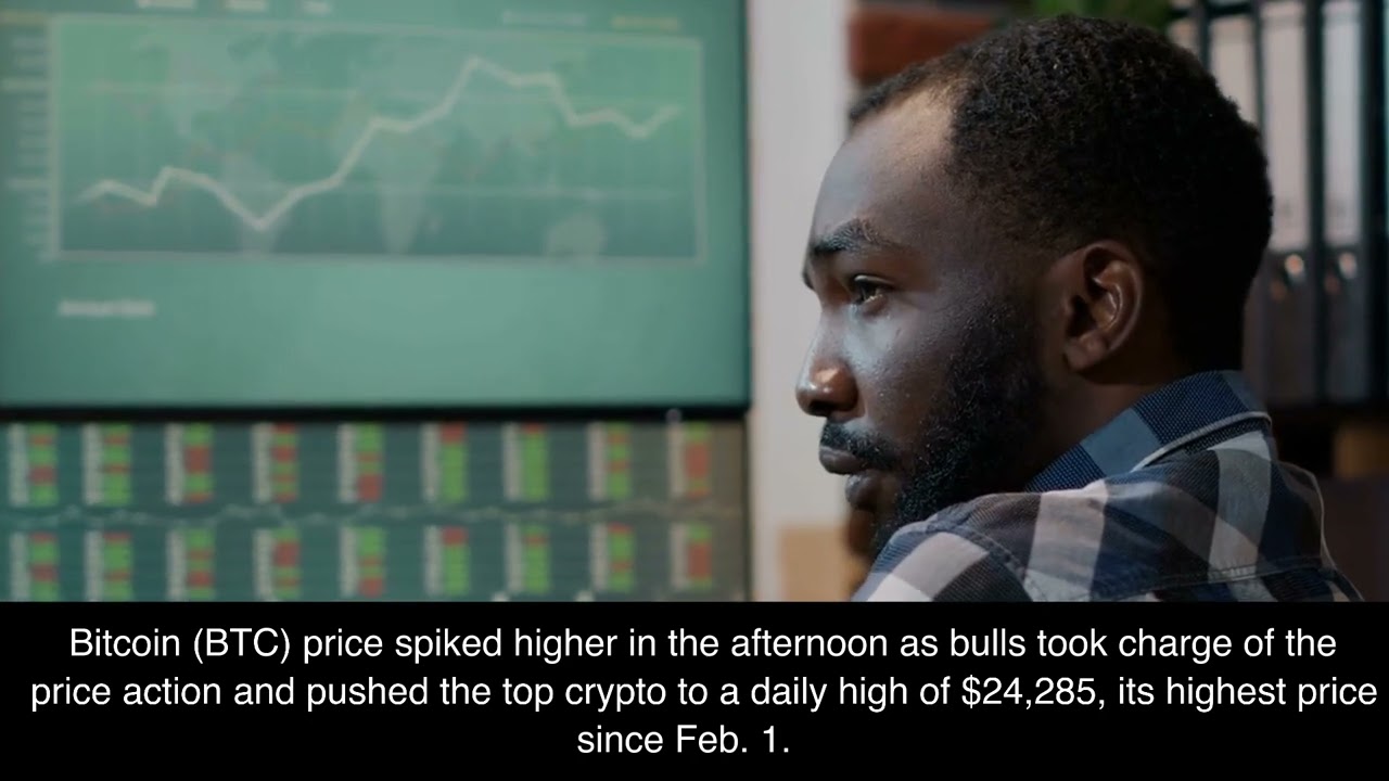 Bitcoin spikes over 10% - Crypto News - date