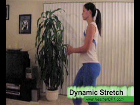 Glute / Psoas / Hip Flexor Dynamic Stretch by Heat...