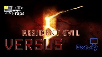 DXtory VS Fraps: Video Quality Comparison - Resident Evil 5 [720p]