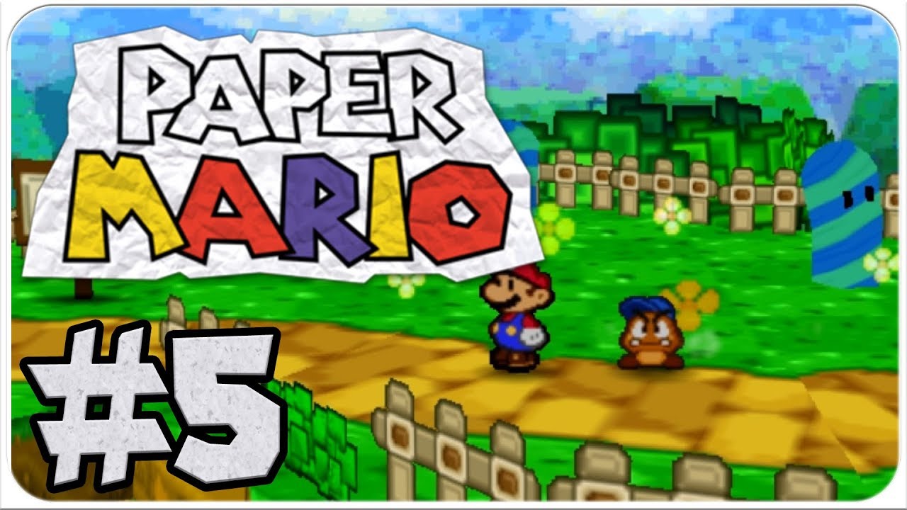Paper Mario Episode 5 Getting right into Action Commands YouTube