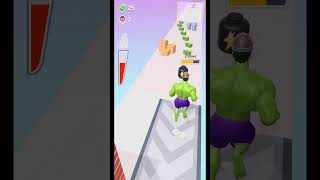 Hulk Run but Every Step Gets STRONGER 💥 #shorts #hulk