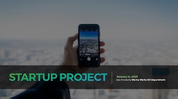 Startup Business PowerPoint Template - Warna Slides