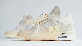 Unos Jordan 4 de $1000 Dolares... Air Jordan 4 Off-White Review