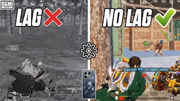 Best Settings for Lag Fix 🔥 BGMI/PUBG Infinix GT 20 Pro | Ultra Smooth 2025