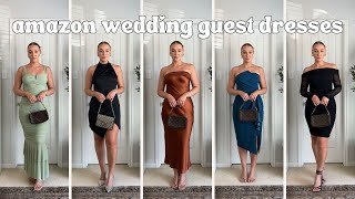 AMAZON HAUL | fall wedding guest dresses, cocktail dresses, formal dresses #weddingguestdress