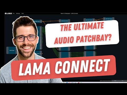 Lama Connect | The Ultimate Software Patchbay For Audio Pros