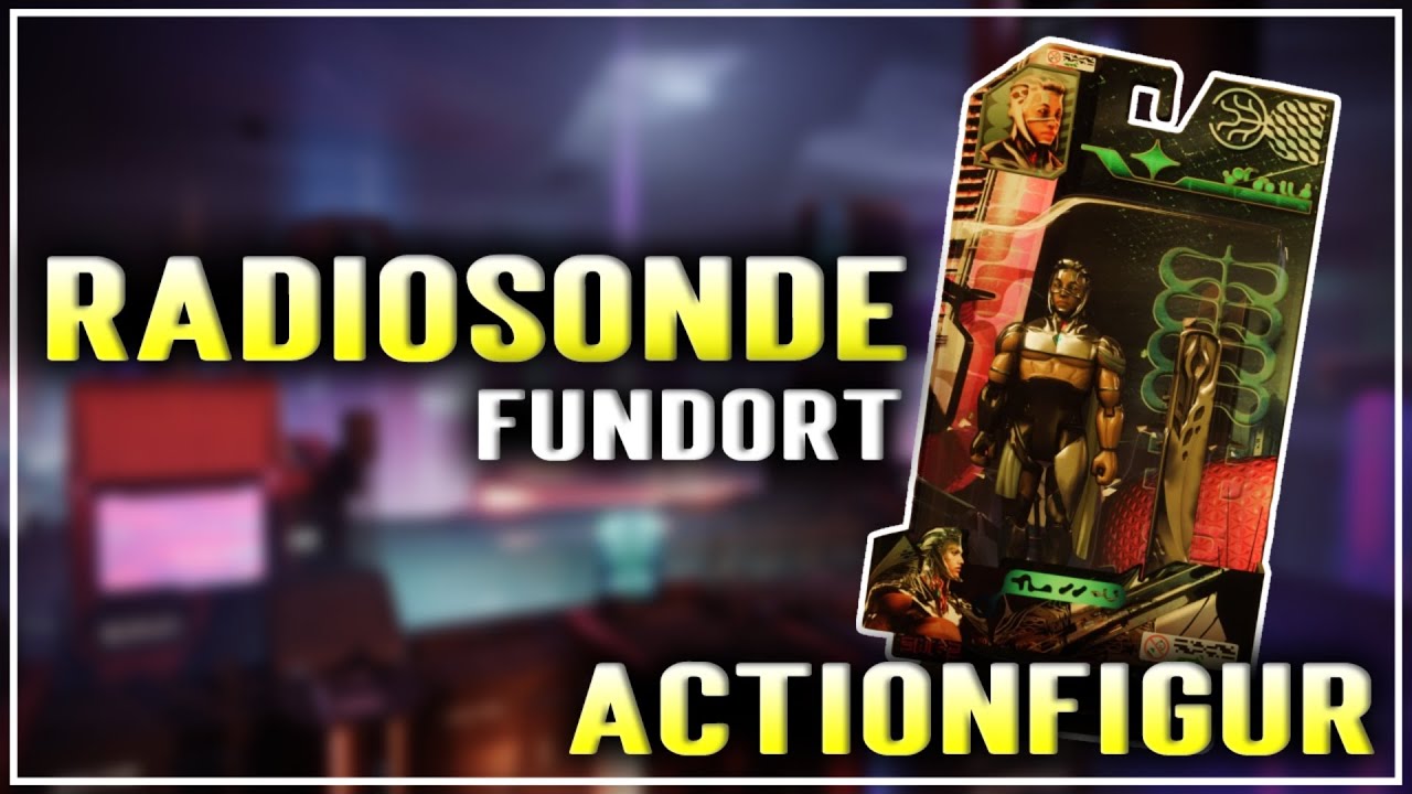 Radiosonde Actionfigur Fundort Neomuna Guide Destiny 2 Lightfall (GER