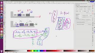 Modeling a mass spring system