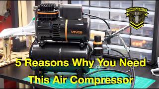 VEVOR Airbrush Compressor - 5 Reasons Why You Need This Air Compressor