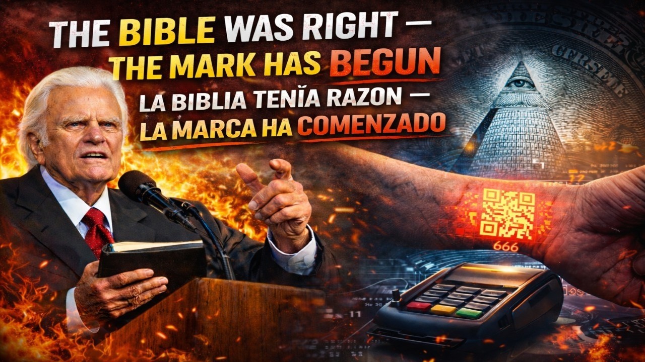 LA BIBLIA TENÍA RAZÓN: LA MARCA HA COMENZADO – ADVERTENCIAS FINALES DE JESÚS | Billy Graham