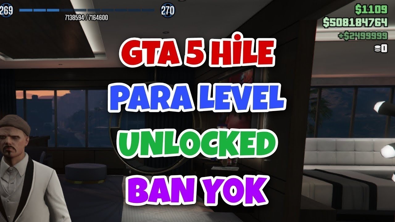 GTA 5 Online S N Rs Z Para Level Hilesi 2024 YouTube 