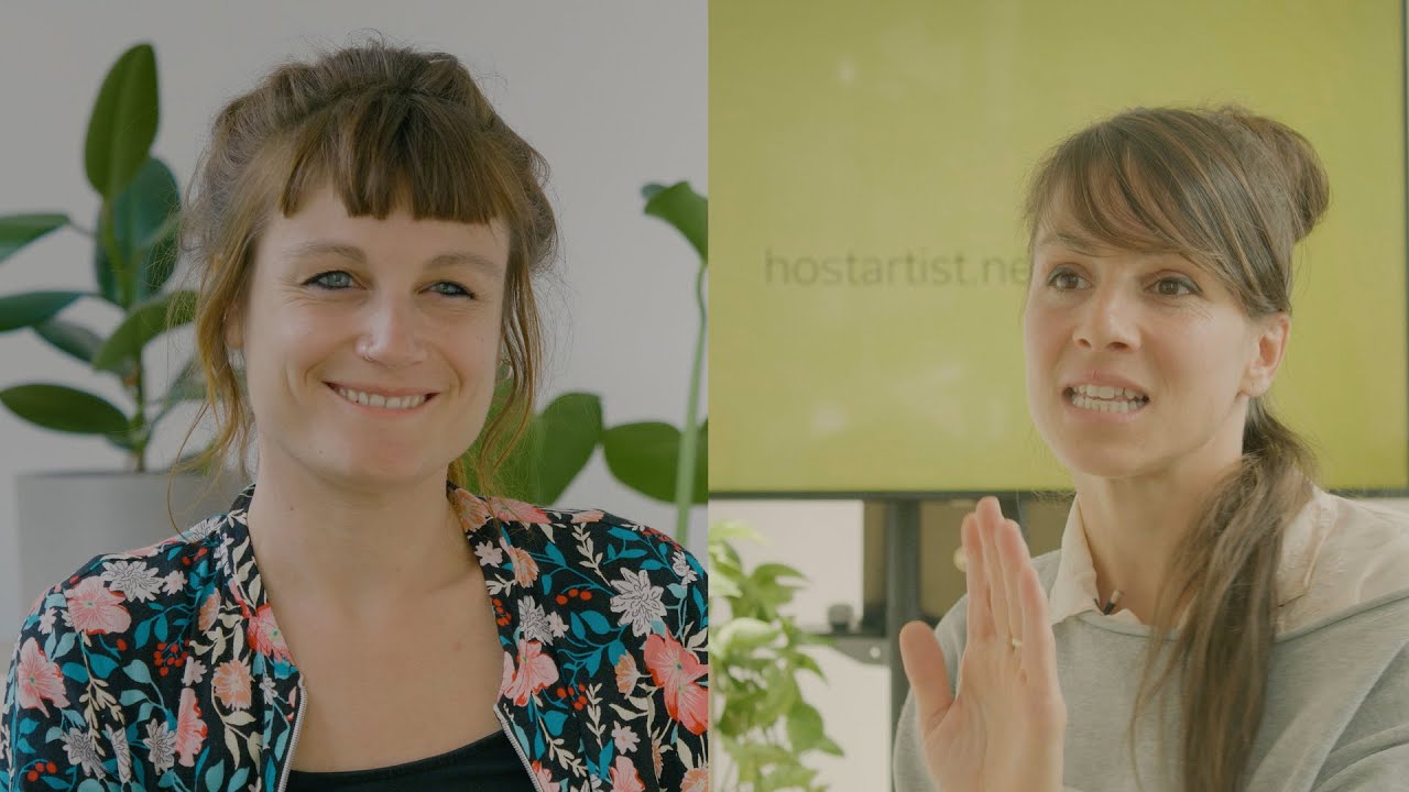 hostartist.network / talks Marion Leveaufre, Manuela Bernasconi