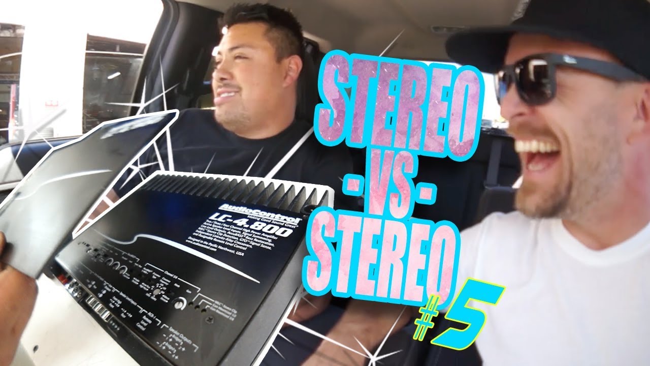 Audio Control LC4.800 amplifier VS JL Audio HD600/4 In the TRIPLE CHROME CAMRY! AMPLIFIED