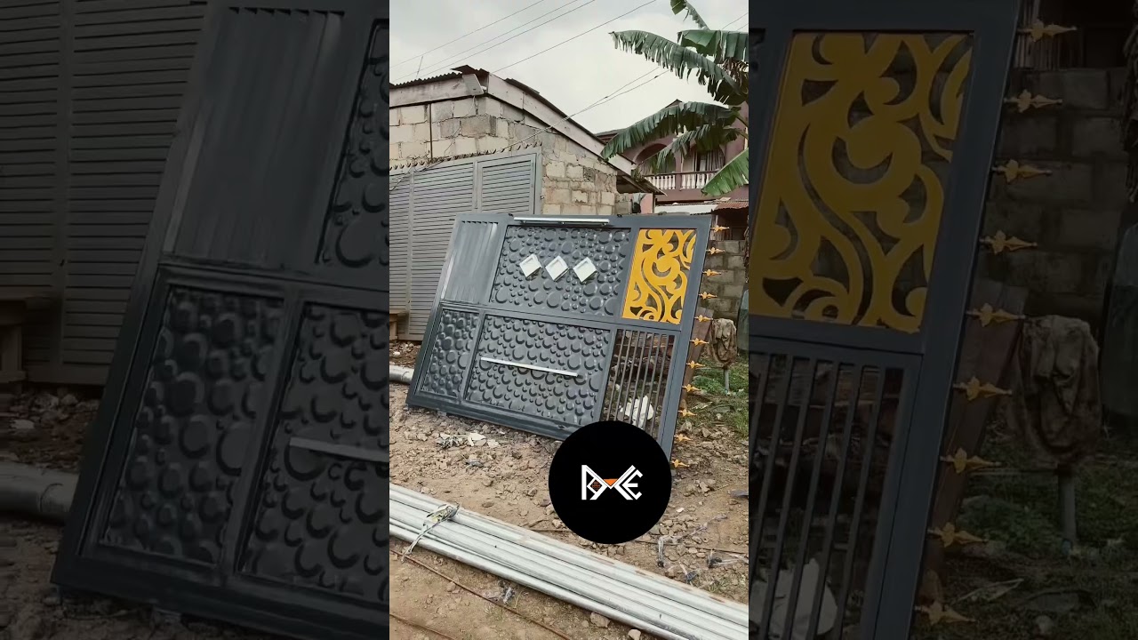 Modern Steel Security Gate