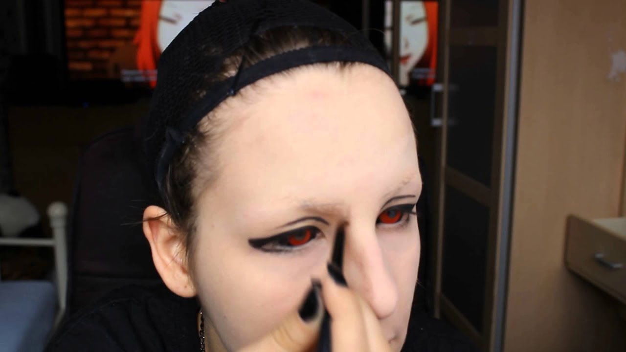 Uta Tokyo Ghoul Make Up Tutorial YouTube