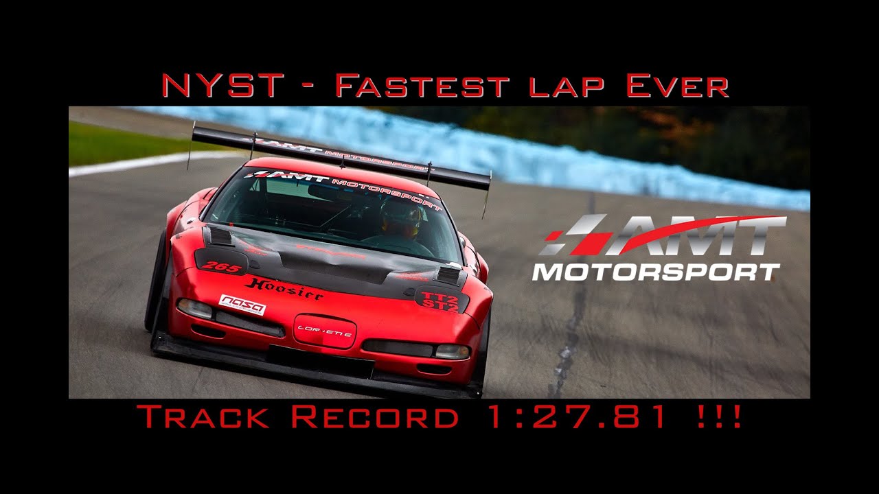 Fastest car ever at New York Safety Track New Lap Record set at at 1