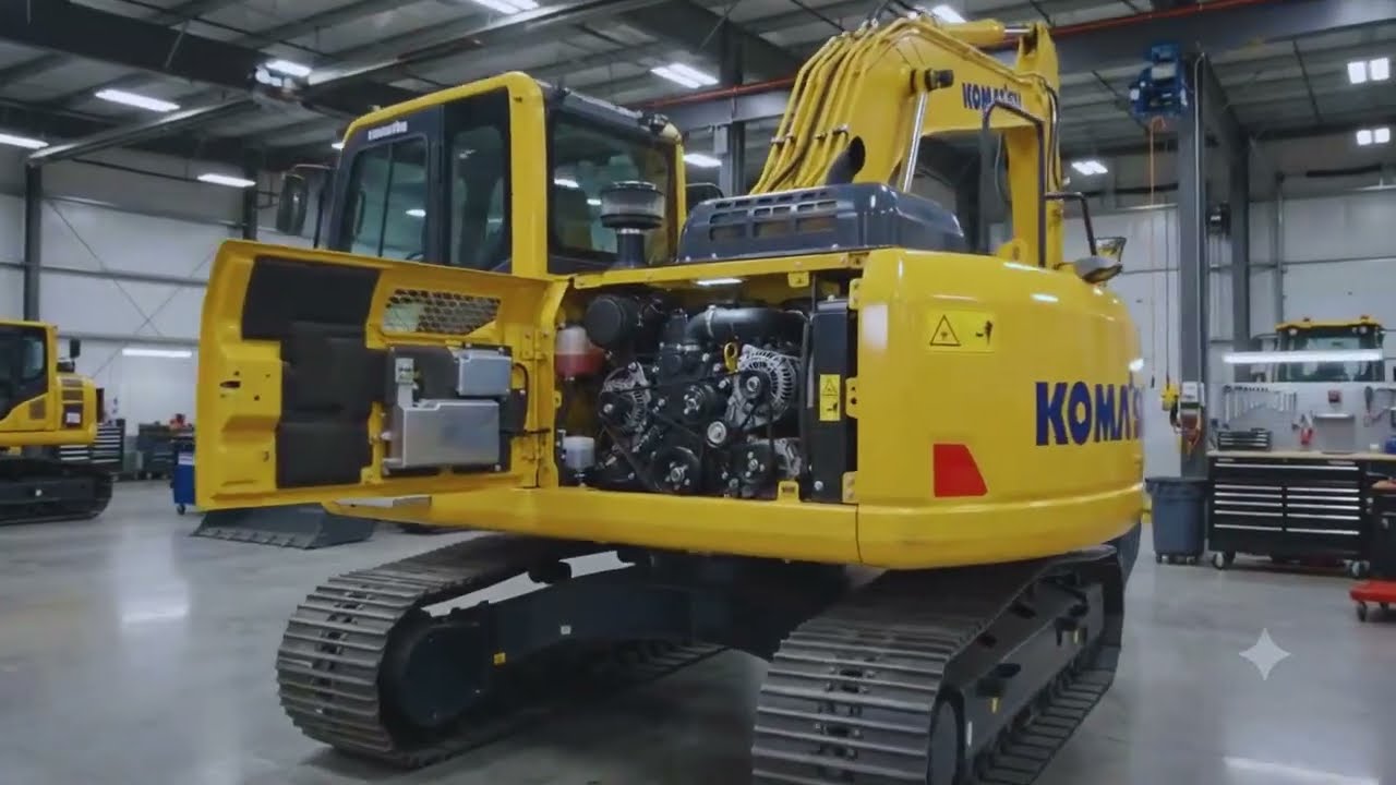 メンテナンス KOMATSU How to Use the Komatsu Excavator PDF Manual for Engine Belt