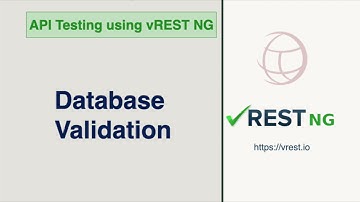 API Testing - Database State Validation in vREST NG